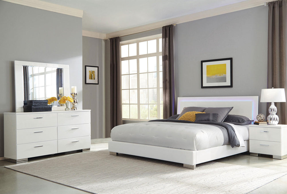 coaster-furniture-203500q-s4-felicity-4-piece-queen-bedroom-set-white-high-gloss