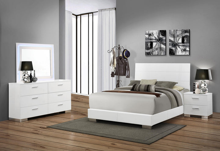coaster-furniture-203501q-s4l-felicity-4-piece-queen-bedroom-set-white-high-gloss