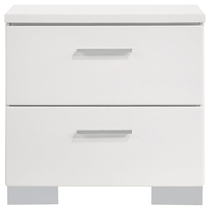 Coaster Furniture 224731KE-S5 Lucia 5-piece Eastern King Bedroom Set Beige and White