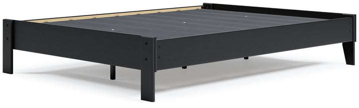 Finch - Queen Platform Bed - Black