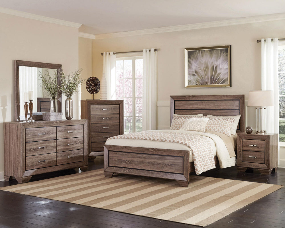coaster-furniture-204191ke-s5-kauffman-5-piece-eastern-king-bedroom-set-washed-taupe