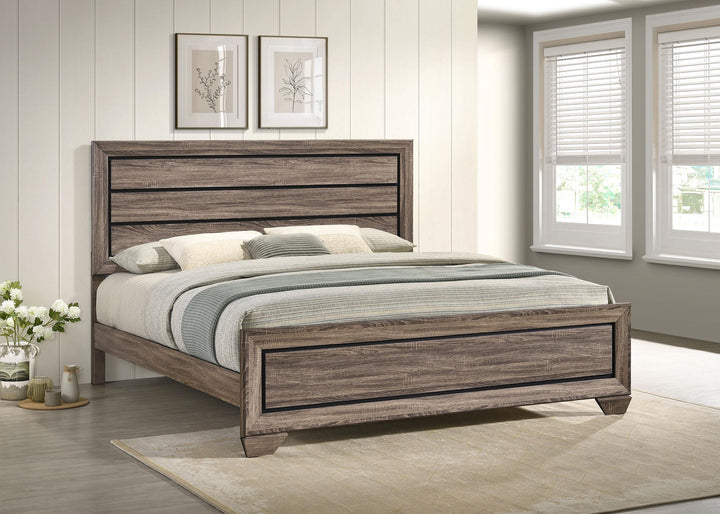 coaster-furniture-204191ke-kauffman-wood-eastern-king-panel-bed-washed-taupe