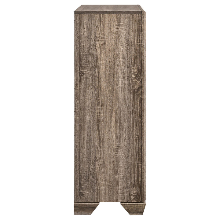 Coaster Furniture 224731KE-S5 Lucia 5-piece Eastern King Bedroom Set Beige and White