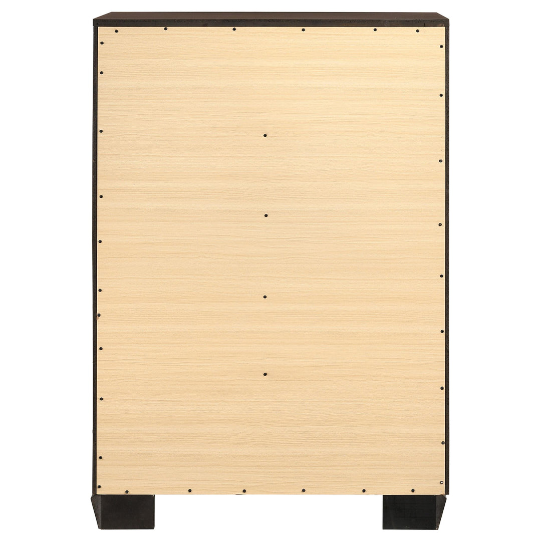 Coaster Furniture 224731KE-S5 Lucia 5-piece Eastern King Bedroom Set Beige and White