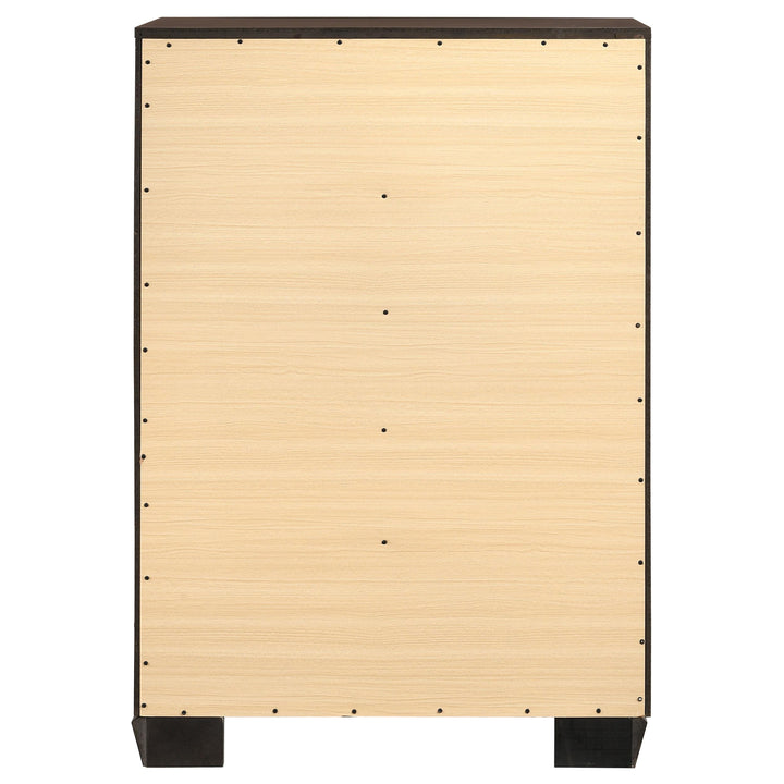 Coaster Furniture 224731KE-S5 Lucia 5-piece Eastern King Bedroom Set Beige and White