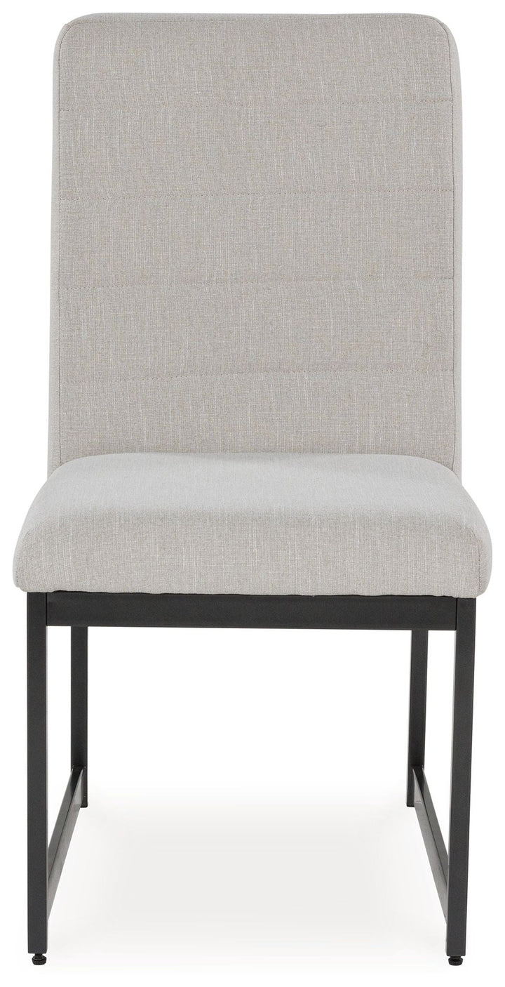 Tomtyn - Dining Upholstered Side Chair (Set of 2) - Light Brown