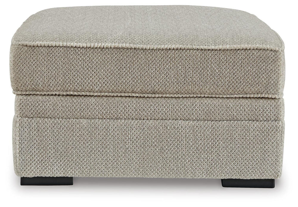 Calnita Ottoman With Storage - Beige (5)