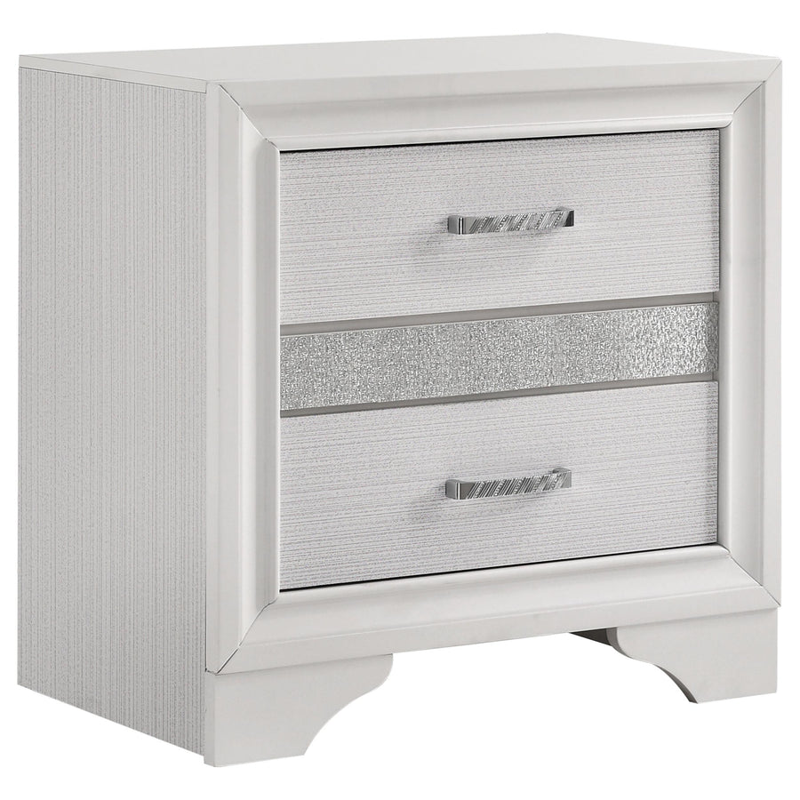 Coaster Furniture 205112 Miranda 2-drawer Nightstand White