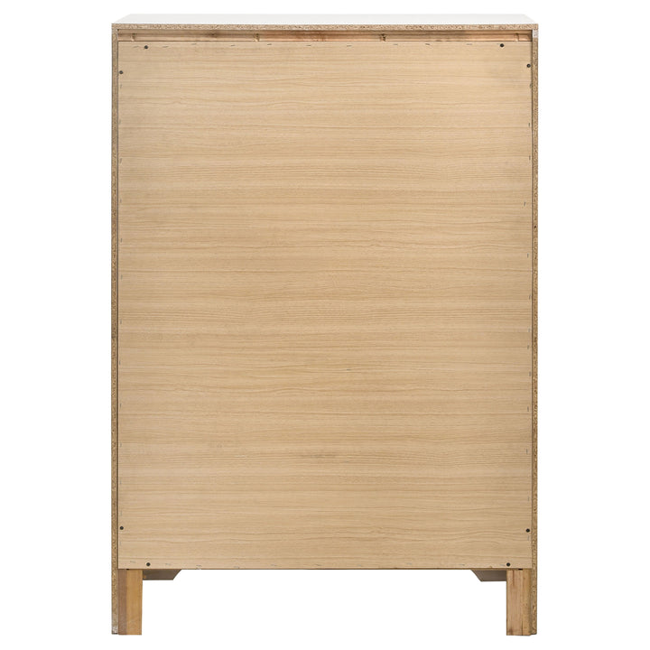 Miranda - 5-Drawer Bedroom Chest - White