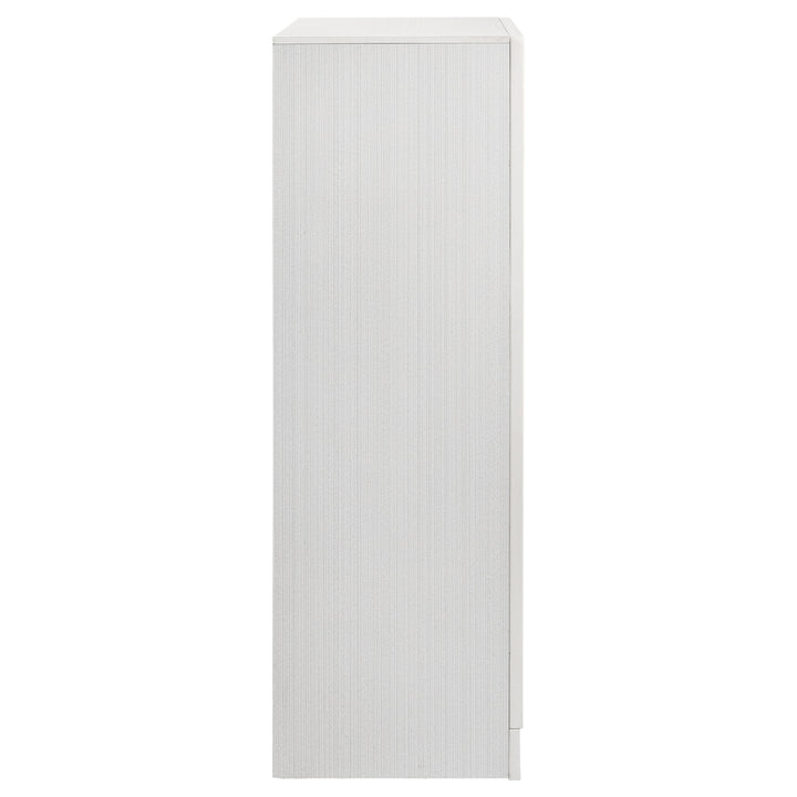 Miranda - 5-Drawer Bedroom Chest - White