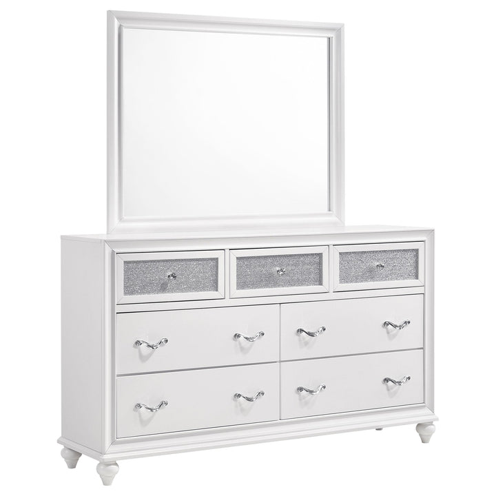 Coaster Furniture 205893M Barzini 7-drawer Dresser White