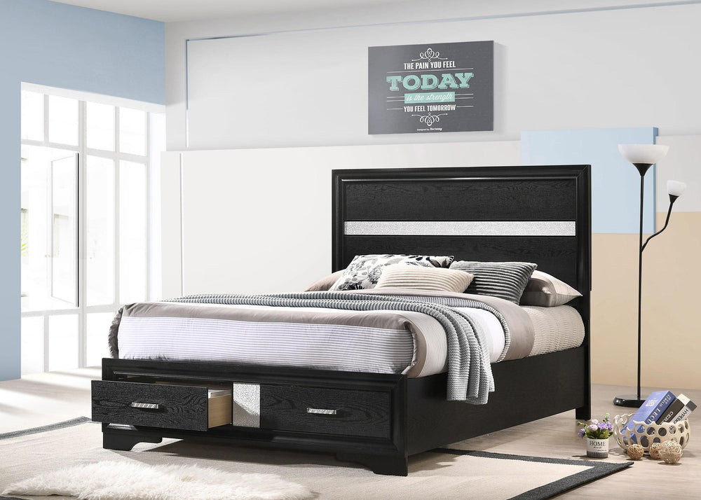 coaster-furniture-206361f-miranda-51-inch-wood-full-storage-panel-bed-black