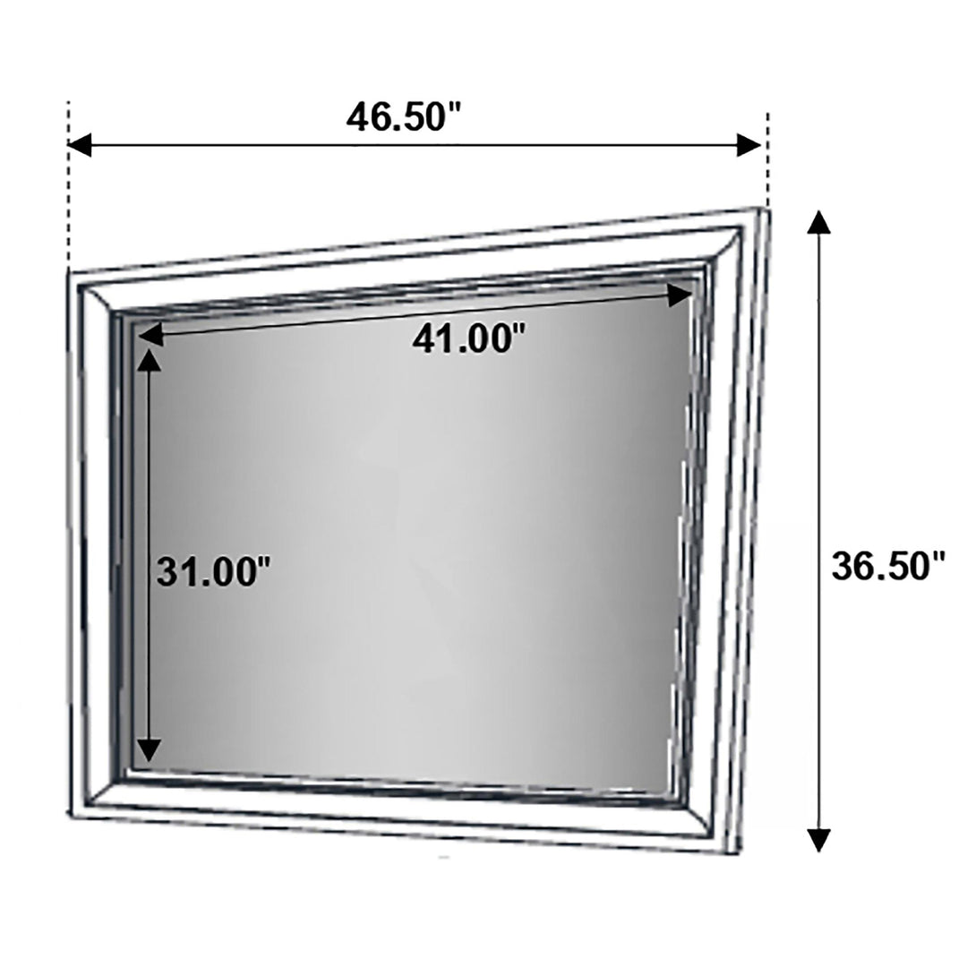 Coaster Furniture 224731KE-S5 Lucia 5-piece Eastern King Bedroom Set Beige and White