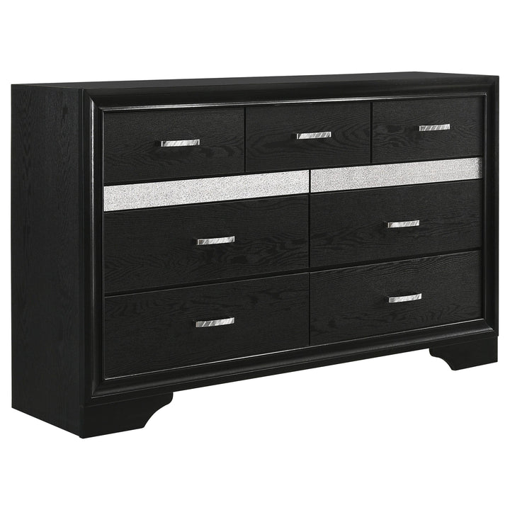 Coaster Furniture 206363 Miranda 7-drawer Dresser Black