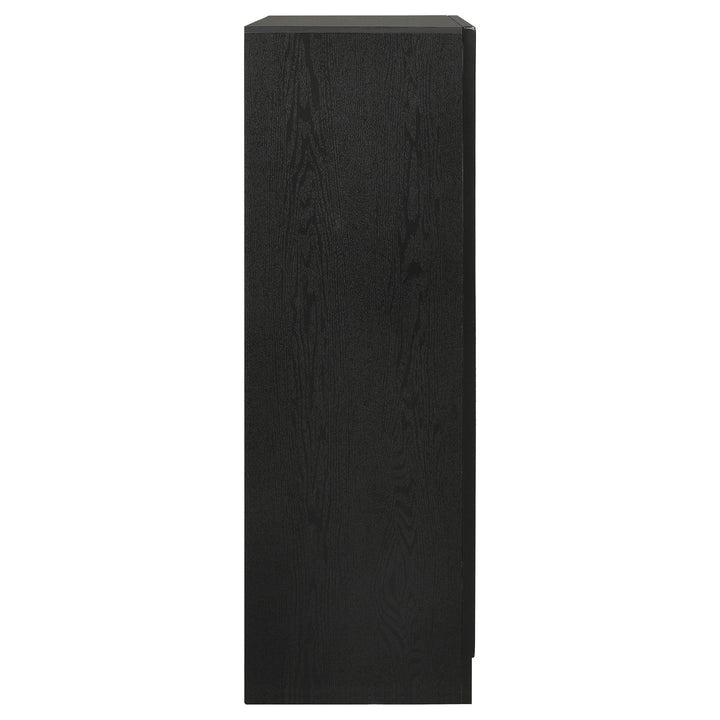 Coaster Furniture 224731KE-S5 Lucia 5-piece Eastern King Bedroom Set Beige and White