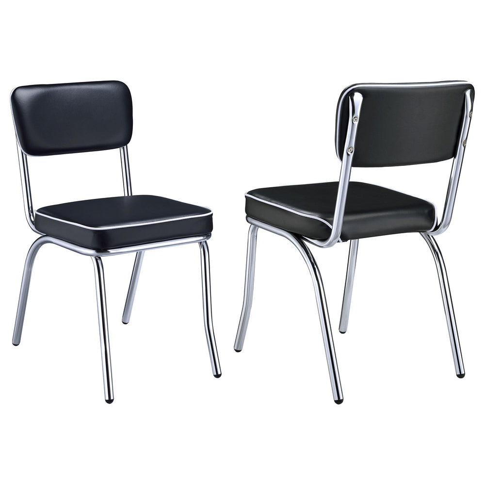 coaster-furniture-2066-retro-upholstered-dining-side-chair-black