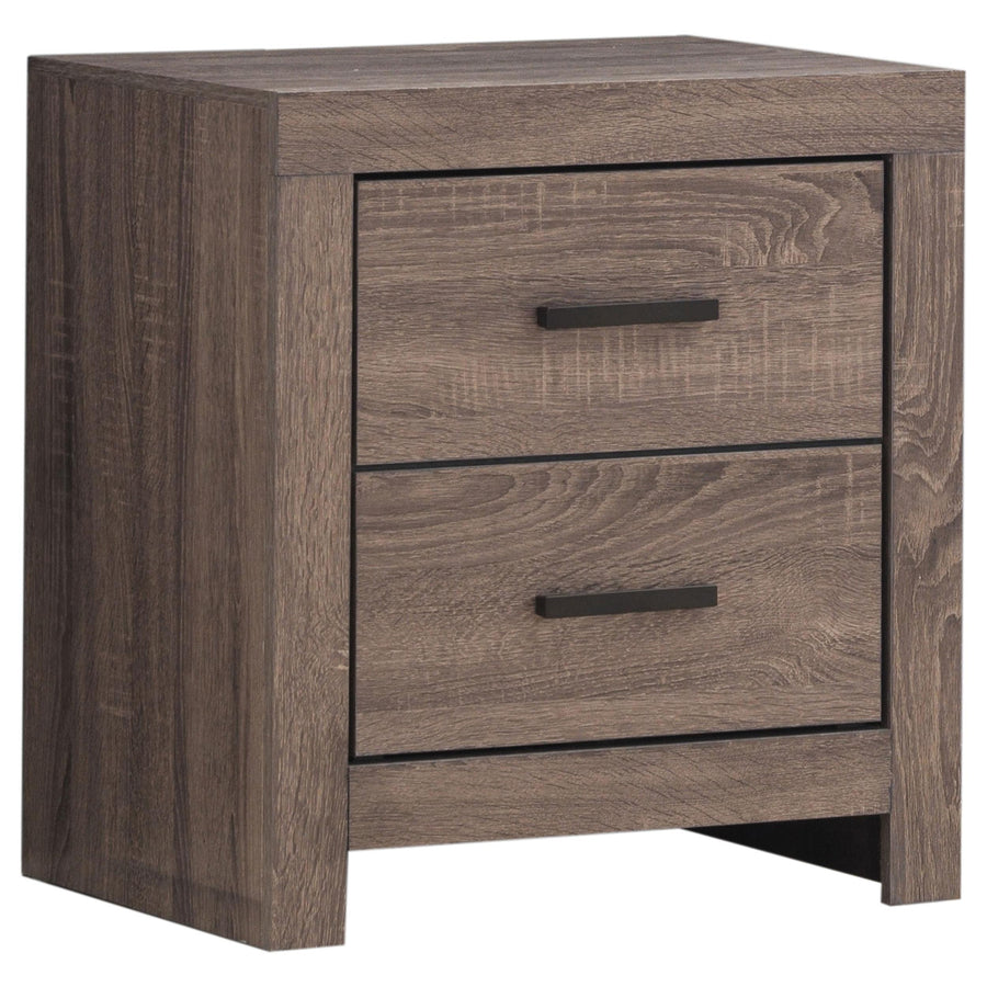 Coaster Furniture 207042 Brantford 2-drawer Nightstand Barrel Oak