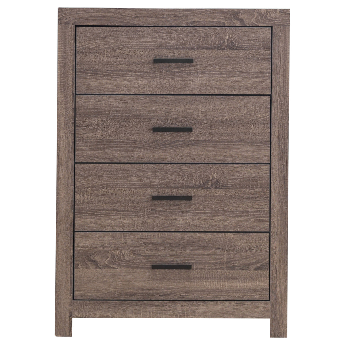 Brantford - 4-Drawer Bedroom Chest - Barrel Oak