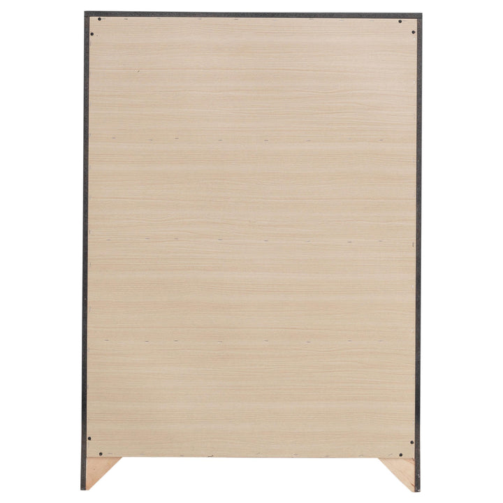 Coaster Furniture 224731KE-S5 Lucia 5-piece Eastern King Bedroom Set Beige and White