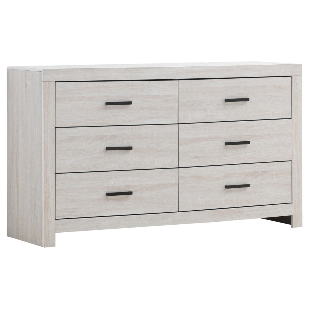 Coaster Furniture 207053 Brantford 6-drawer Dresser Coastal White