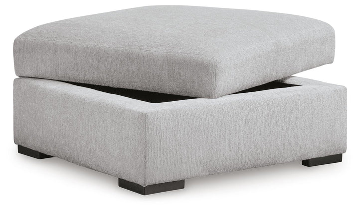 Gabyleigh Ottoman With Storage - Gray (3)