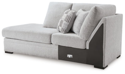 Gabyleigh Left-Arm Facing Corner Chaise - Gray
