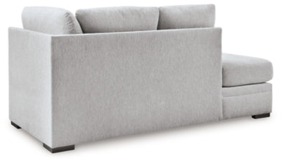 Gabyleigh Left-Arm Facing Corner Chaise - Gray