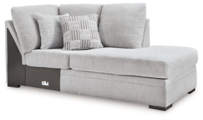 Gabyleigh Right-Arm Facing Corner Chaise - Gray - Gray