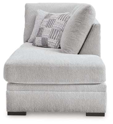 Gabyleigh Right-Arm Facing Corner Chaise - Gray