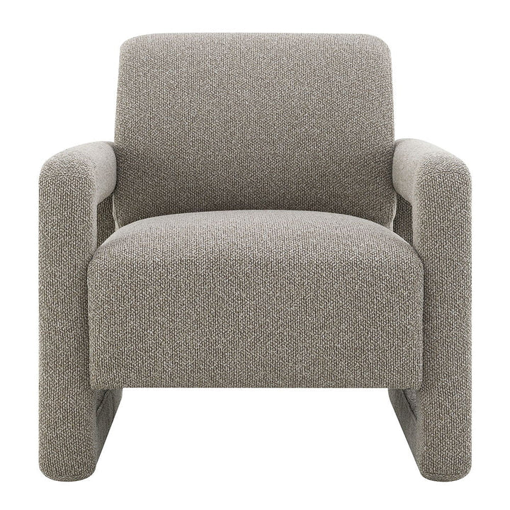 Glenda - Accent Chair - Gray Chenille