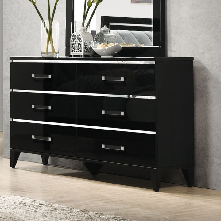 Chelsie - Dresser - Black