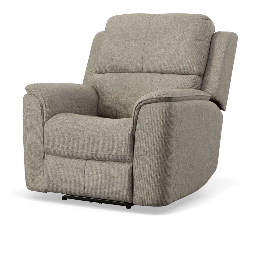 Flexsteel 1041-50PH-42501 Henry  Power Recliner With Power Headrest & Lumbar  Fog