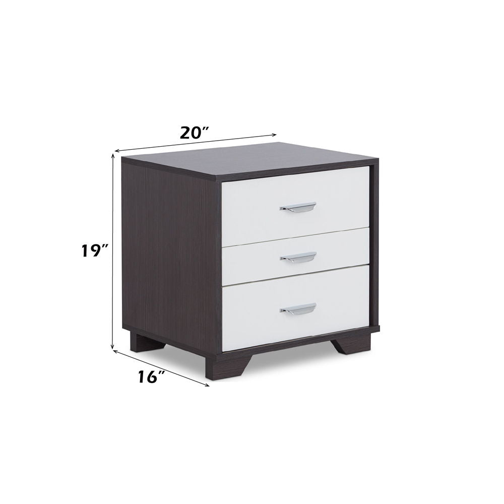 Eloy - Accent Table - White & Black