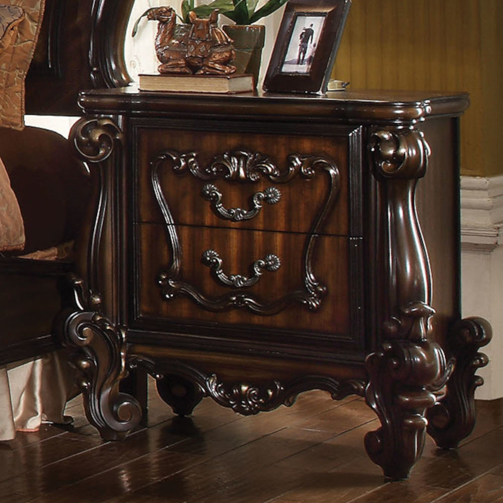 Versailles Nightstand in Cherry Oak