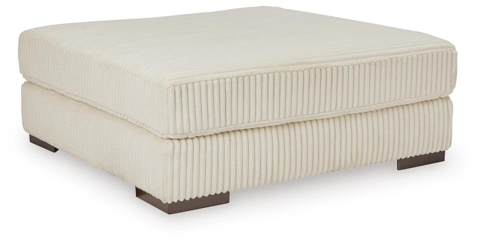 Lindyn Oversized Accent Ottoman - Beige (1)