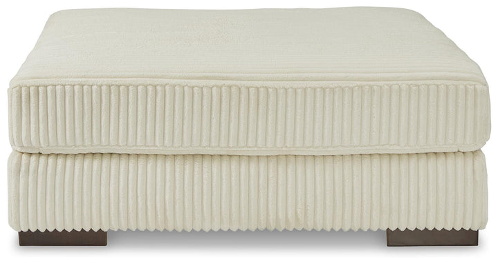 Lindyn Oversized Accent Ottoman - Beige (3)