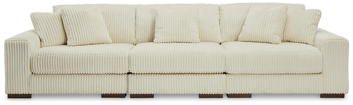 Lindyn 3-Piece Sectional Sofa - Ivory (1)