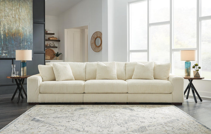 Lindyn 3-Piece Sectional Sofa - Ivory (2)