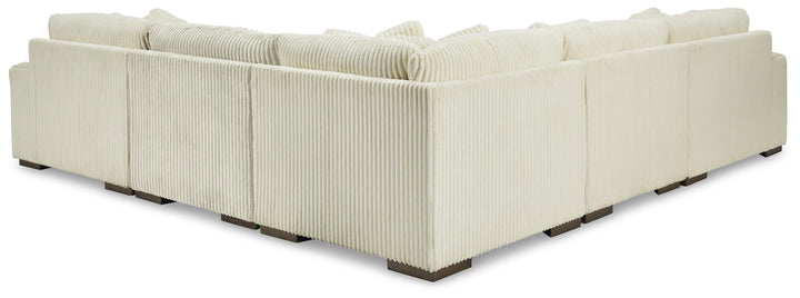 Lindyn 5-Piece Sectional - Ivory (3)