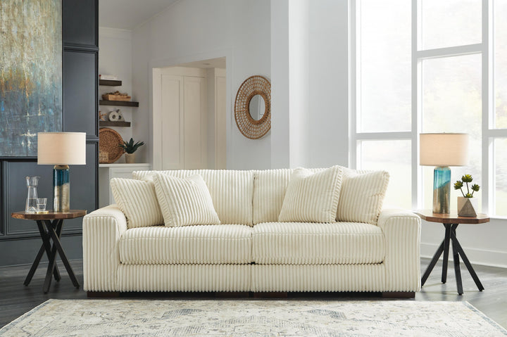 Lindyn 2-Piece Sectional Sofa - Ivory (2)