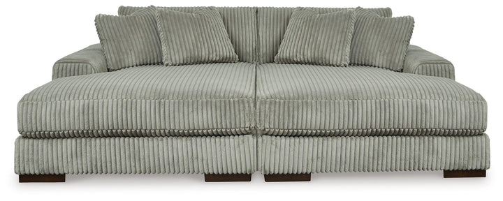 Lindyn Super Chaise - Pearl Silver (1)