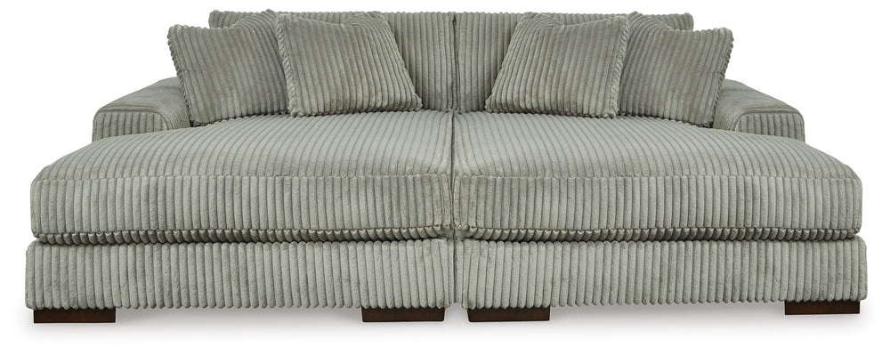 Lindyn Super Chaise - Pearl Silver (1)