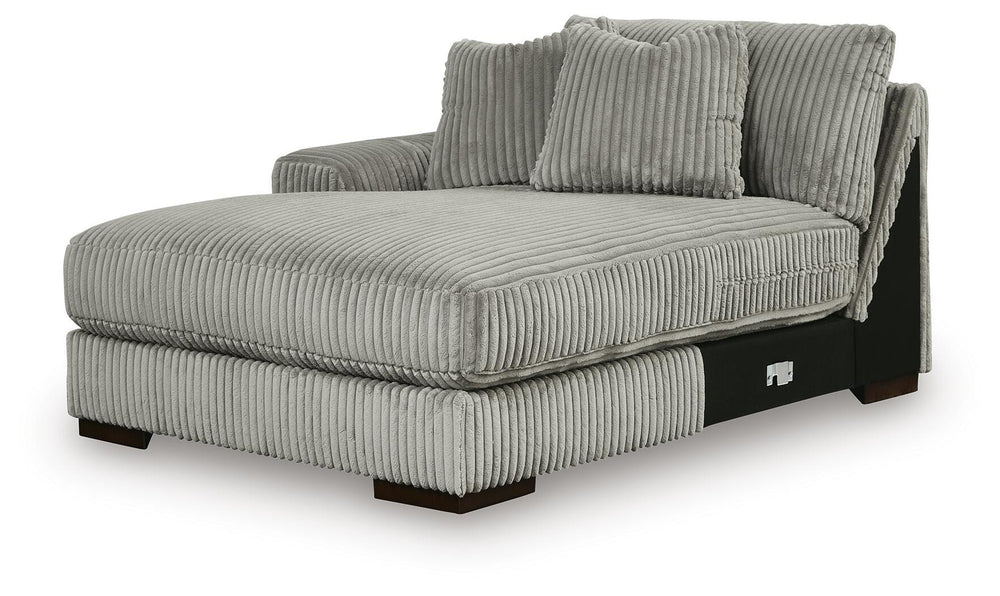 Lindyn 3-Piece Sectional with Double Chaise - Fog (7)