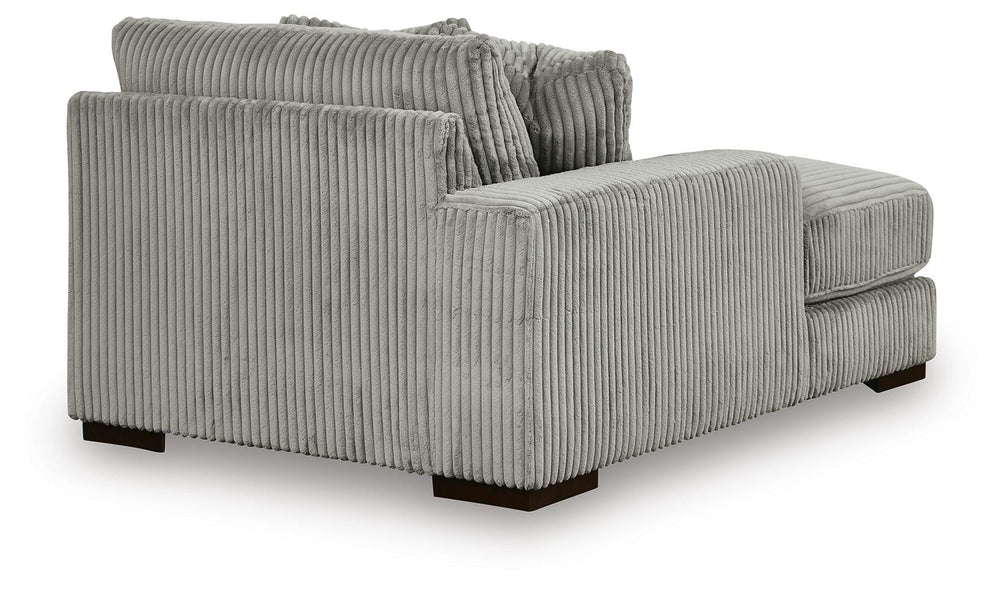 Lindyn 3-Piece Sectional with Double Chaise - Fog (5)