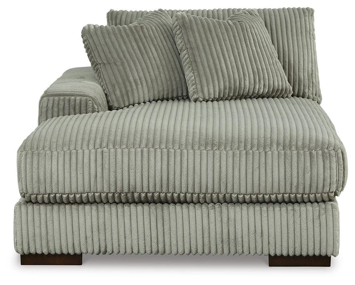 Lindyn 3-Piece Sectional with Double Chaise - Fog (2)