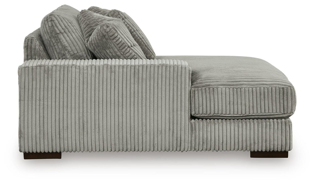 Lindyn 3-Piece Sectional with Double Chaise - Fog (6)