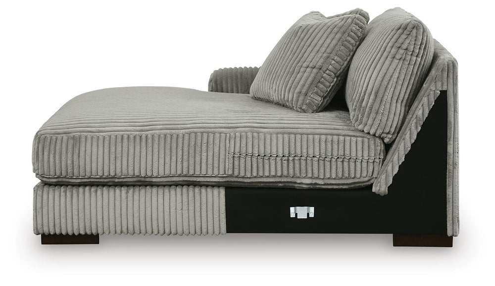 Lindyn 3-Piece Sectional with Double Chaise - Fog (4)