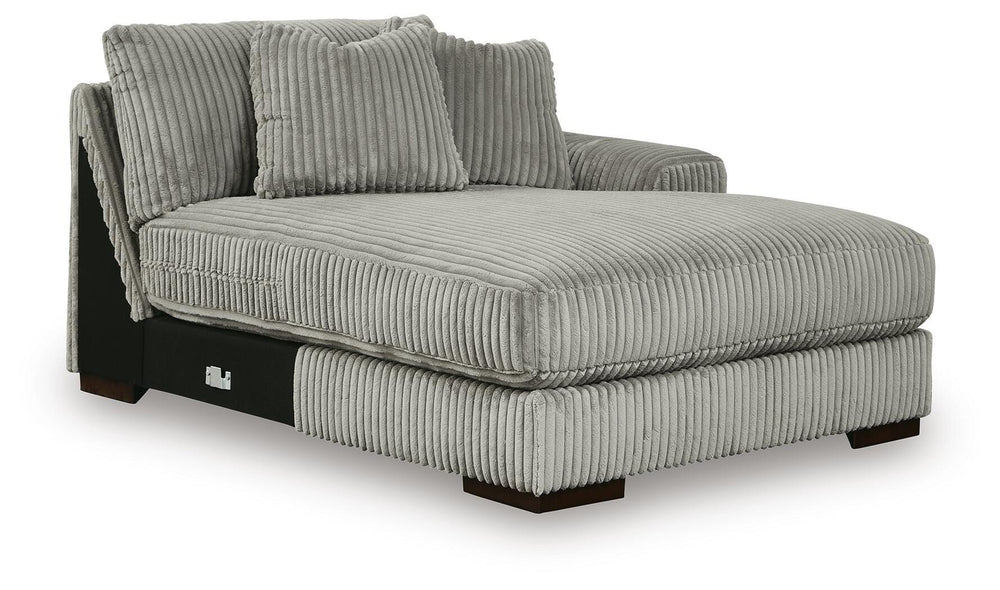 Lindyn 3-Piece Sectional with Double Chaise - Fog (13)