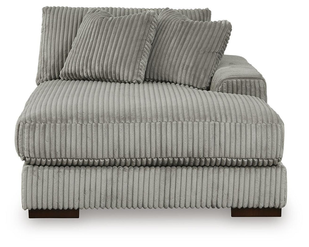 Lindyn 4-Piece Sectional with Chaise and Oversized Accent Ottoman (2)