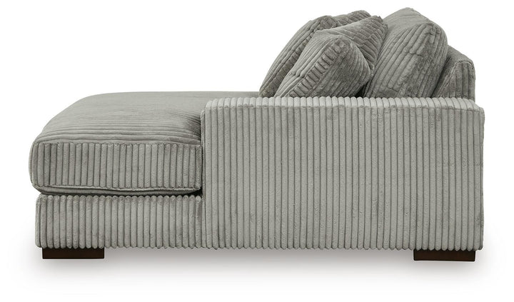 Lindyn 3-Piece Sectional with Double Chaise - Fog (12)